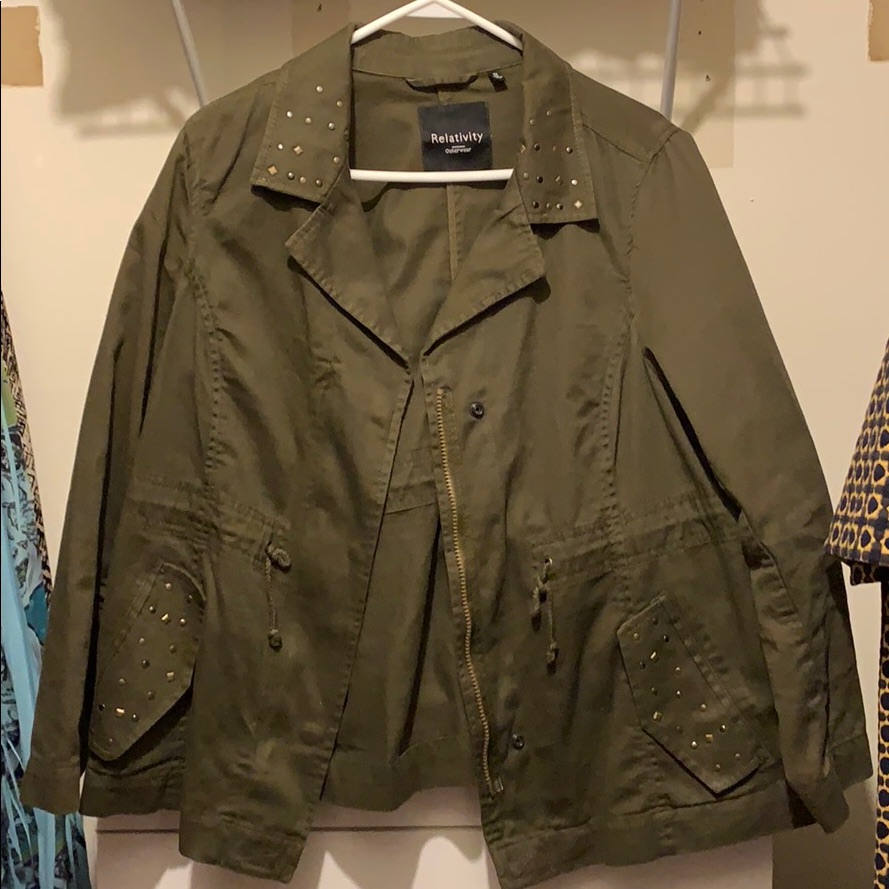 Relativity Olive Jacket